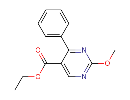 ethyl 4-phenyl-2-methoxypyrimidine-5-carboxylate