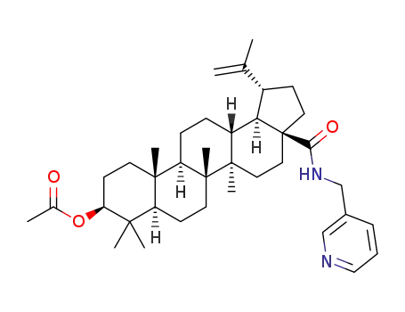 (3β)-28-oxo-28-[(pyridin-3-ylmethyl)amino]lup-20(29)-en-3-yl acetate