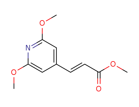 (E)-methyl 3-(2,6-dimethoxypyridin-4-yl)acrylate