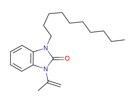 1-N-decyl-3-N-isopropenylbenzimidazol-2-one