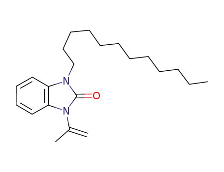 1-N-dodecyl-3-N-isopropenylbenzimidazol-2-one
