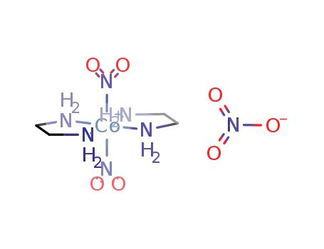 trans-bis(ethylenediamine)dinitrocobalt(III) nitrate