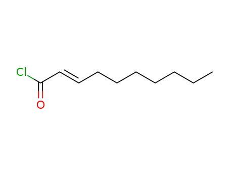 2-Decenoyl chloride, (2E)-
