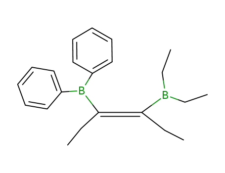 Molecular Structure of 138517-72-3 (Borane, [2-(diethylboryl)-1-ethyl-1-butenyl]diphenyl-, (Z)-)