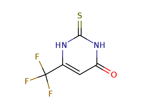 4-Hydroxy-2-mercapto-6-(trifluoromethyl)pyrimidine