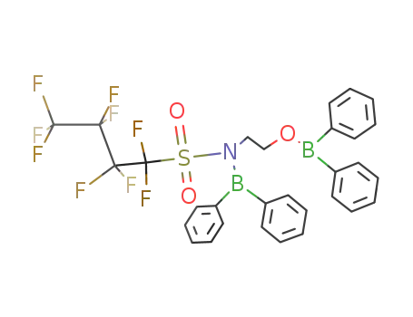 C4F9SO2N(B(C6H5)2)CH2CH2OB(C6H5)2