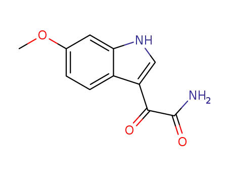 2-(6-methoxy-1H-indol-3-yl)-2-oxo-acetamide
