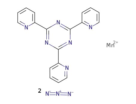 [Mn(2,4,6-tris(2-pyridyl)-1,3,5-triazine)(μ-1,1-N3)2](n)