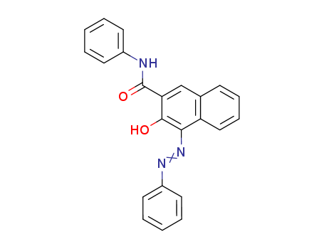 2-Naphthalenecarboxamide,3-hydroxy-N-phenyl-4-(2-phenyldiazenyl)-