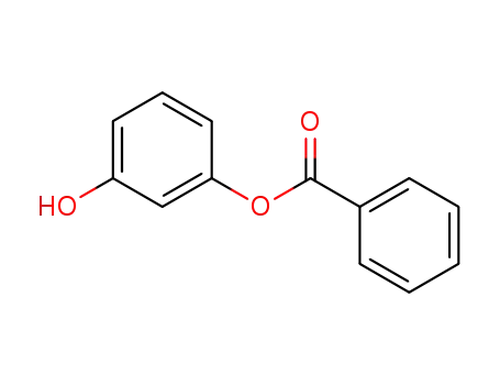 Molecular Structure of 136-36-7 (RESORCINOL MONOBENZOATE)