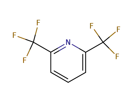 Molecular Structure of 455-00-5 (2,6-BIS(TRIFLUOROMETHYL)PYRIDINE)