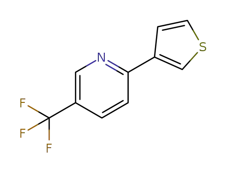 2-(thiophen-3-yl)-5-(trifluoromethyl)pyridine