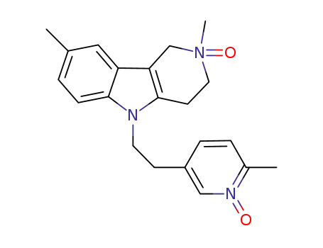 2,3,4,5-tetrahydro-2,8-dimethyl-5-(2-(6-methylpyridin-3-yl)ethyl)-1H-pyrido[4,3-b]indole N,N'-dioxide