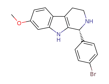 (R)-1-(4-bromophenyl)-7-methoxy-2,3,4,9-tetrahydro-1H-pyrido[3,4-b]indole