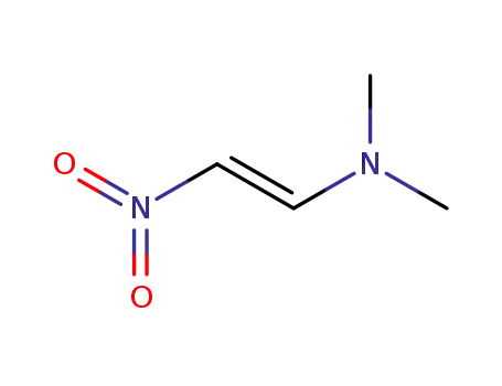 Molecular Structure of 73430-27-0 (Ethenamine, N,N-dimethyl-2-nitro-, (1E)-)