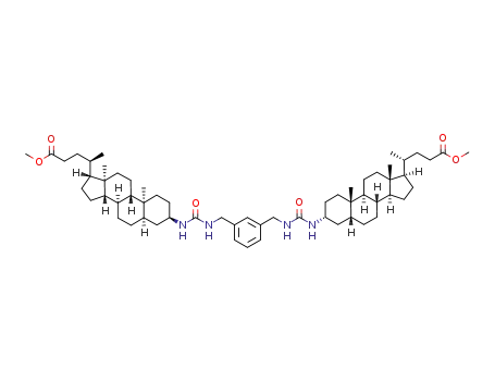 bis[(24-methoxycarbonyl)-3-lithocholanyl]-N',N-xylene diurea