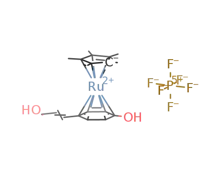 [(C5(CH3)5)Ru(η6-p-coumaryl alcohol)]PF6