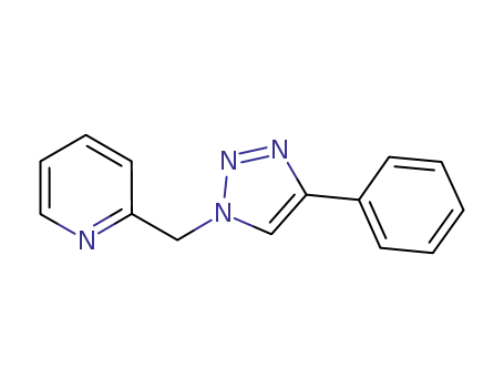 2-{[4-phenyl-1H-1,2,3-triazol-1-yl]methyl}pyridine