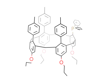 5-diphenylphosphino-11,17,23-tri(p-tolyl)-25,26,27,28-tetrapropoxycalix[4]arene