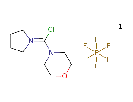 1-[chloro(morpholino)methylene]pyrrolidinium hexafluorophosphate