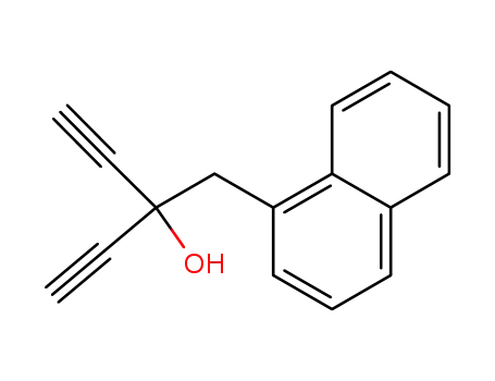 3-naphthalen-1-ylmethyl-penta-1,4-diyn-3-ol