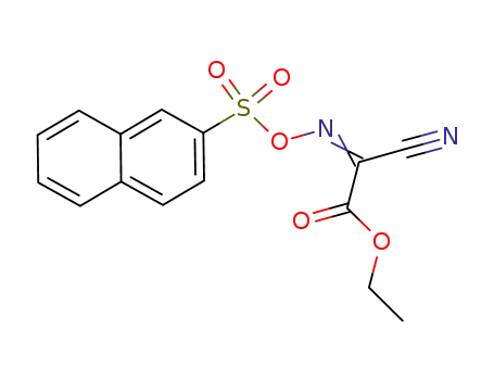 ethyl 2-cyano-2-(naphthalen-2-ylsulfonyloxyimino)acetate