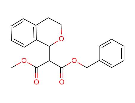 1-benzyl 3-methyl 2-(isochroman-1-yl)malonate
