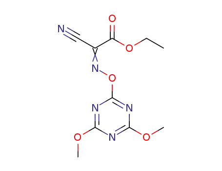 ethyl-2-cyano-2-(4,6-dimethoxy-1,3,5-triazin-2-yloxyimino)acetate