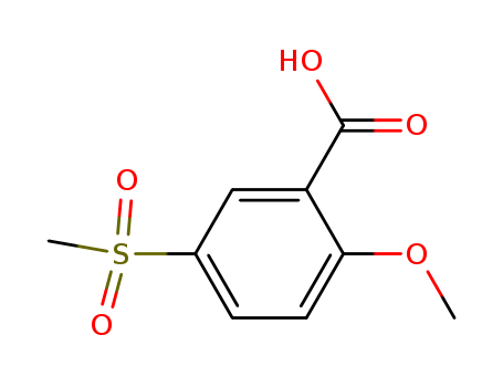 2-Methoxy-5-(methylsulfonyl)benzoic acid(50390-76-6)