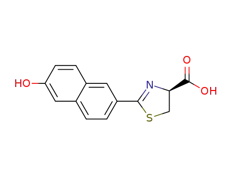 (S)-2-(6-hydroxynaphthalen-2-yl)-4,5-dihydrothiazole-4-carboxylic acid