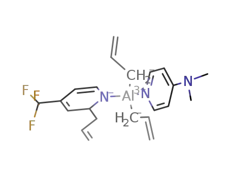[Al(η1-allyl)2(κ-N-2-allyl-4-trifluoromethyl-1,2-dyhydripyridine-1-yl)(4-dimethylaminopyridine)]