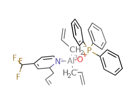 [Al(η1-allyl)2(κ-N-2-allyl-4-trifluoromethyl-1,2-dyhydripyridine-1-yl)(triphenylphosphine oxide)]