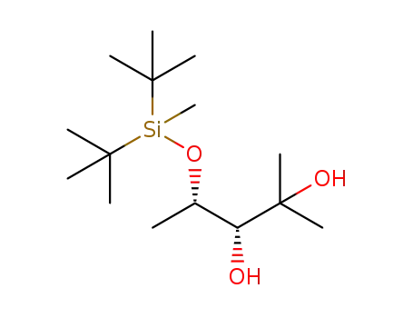 (3R,4S)-4-((di-tert-butyl(methyl)silyl)oxy)-2-methylpentane-2,3-diol
