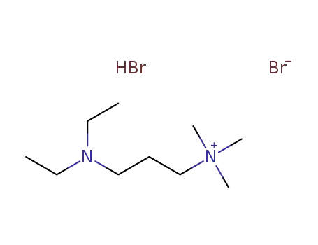 N-(3-trimethylammoniumpropyl)-diethylamine bromide hydrobromide