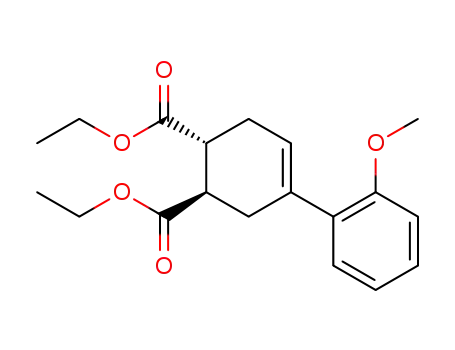 (trans)-diethyl 4-(2-methoxyphenyl)-4-cyclohexene-1,2-dicarboxylate