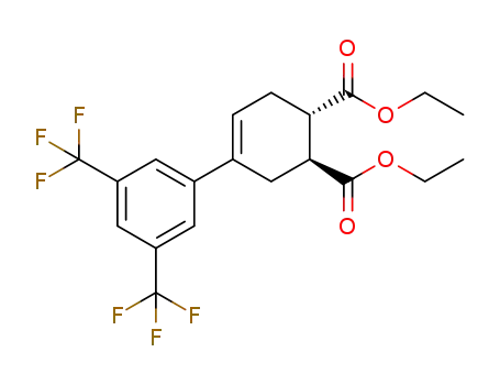 (trans)-diethyl 4-[3,5-bis(trifluoromethyl)phenyl]-4-cyclohexene-1,2-dicarboxylate