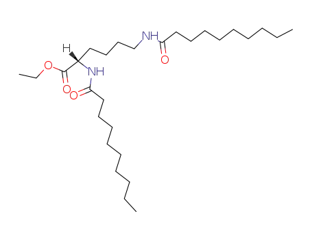 N,N'-Bis-(decanoyl)-L-lysinethylester