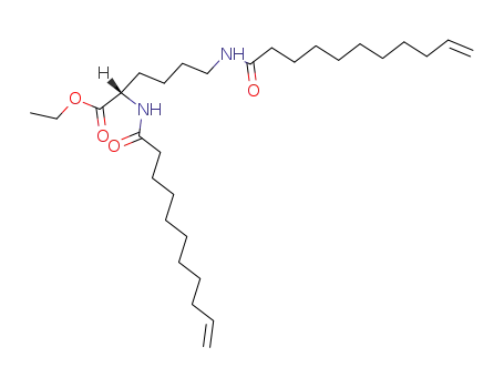 N,N'-Bis-(10-undecenoyl)-L-lysinethylester