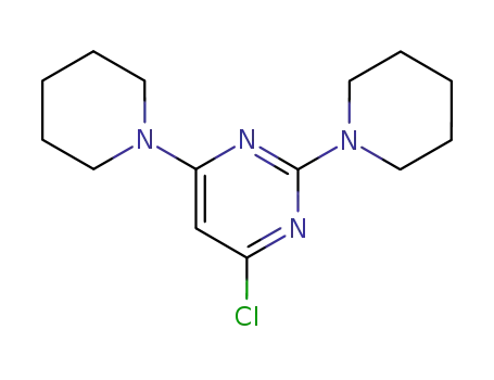 4-Chloro-2,6-di(piperidin-1-yl)pyrimidine