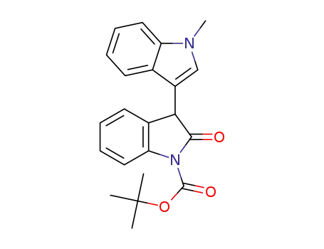 tert-butyl 3-(1-methyl-1H-indol-3-yl)-2-oxoindoline-1-carboxylate