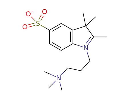 2,3,3-trimethyl-1-[3-(trimethylammonio)propyl]-indoleninium-5-sulfonate bromide