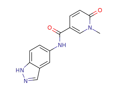 N-(1H-Indazol-5-yl)-1-methyl-6-oxo-1,6-dihydropyridine-3-carboxamide