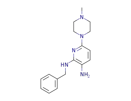 N2-benzyl-6-(4-methyl-piperazin-1-yl)-pyridine-2,3-diamine