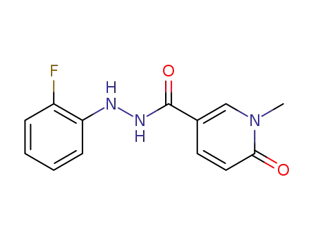 N’-(2-fluorophenyl)-1-methyl-6-oxo-1,6-dihydropyridine-3-carbohydrazide