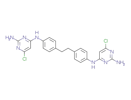 N,N'-bis(2-amino-6-chloro-4-pyrimidyl)-4,4'-ethylenedianiline