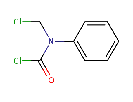 Molecular Structure of 52123-54-3 (N-CHLOROMETHYL-N-PHENYLCARBAMOYL CHLORIDE)