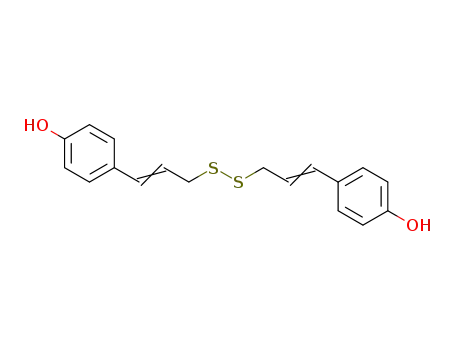 bis[3-(4-hydroxyphenyl)prop-2-ene]disulphide