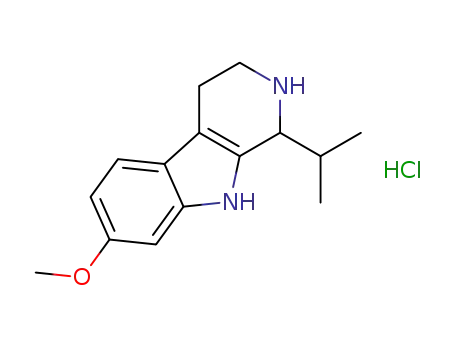 1-isopropyl-7-methoxy-2,3,4,9-tetrahydro-1H-pyrido[3,4-b]indole hydrochloride