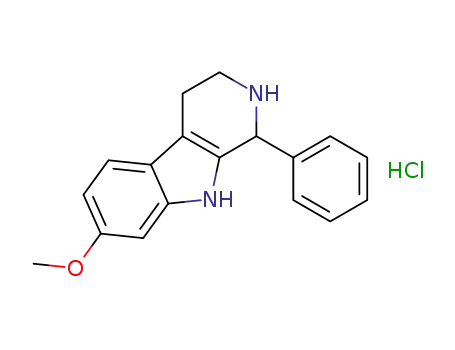 7-methoxy-1-phenyl-2,3,4,9-tetrahydro-1H-pyrido[3,4-b]indole hydrochloride