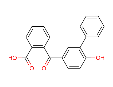 2-<(2'-hydroxy-5'-biphenylyl)carbonyl>benzoic acid